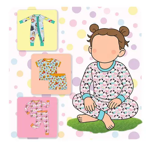 Manufacturer Wholesale Bamboo Toddler Pajamas Breathable Organic Boys Leading China Top