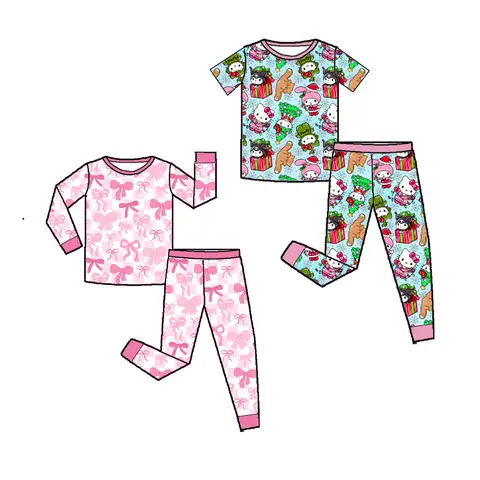 OEM Manufacturer Top Bamboo Pajamas Kids Wholesale