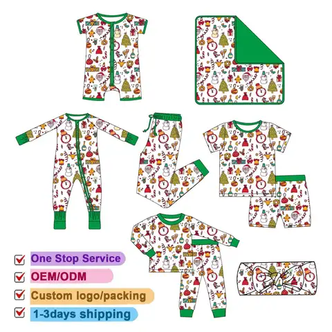Verified Bamboo Baby Clothesbamboo Pajamas Disney Christmas Supplier Top China