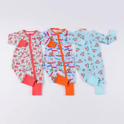 China Leading Supplier Bamboo Fabric Baby Romper